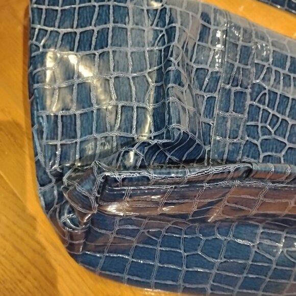 NEW*Disney Parks Blue Tote Bow Silver Mouse Dangle - Picture 7 of 7